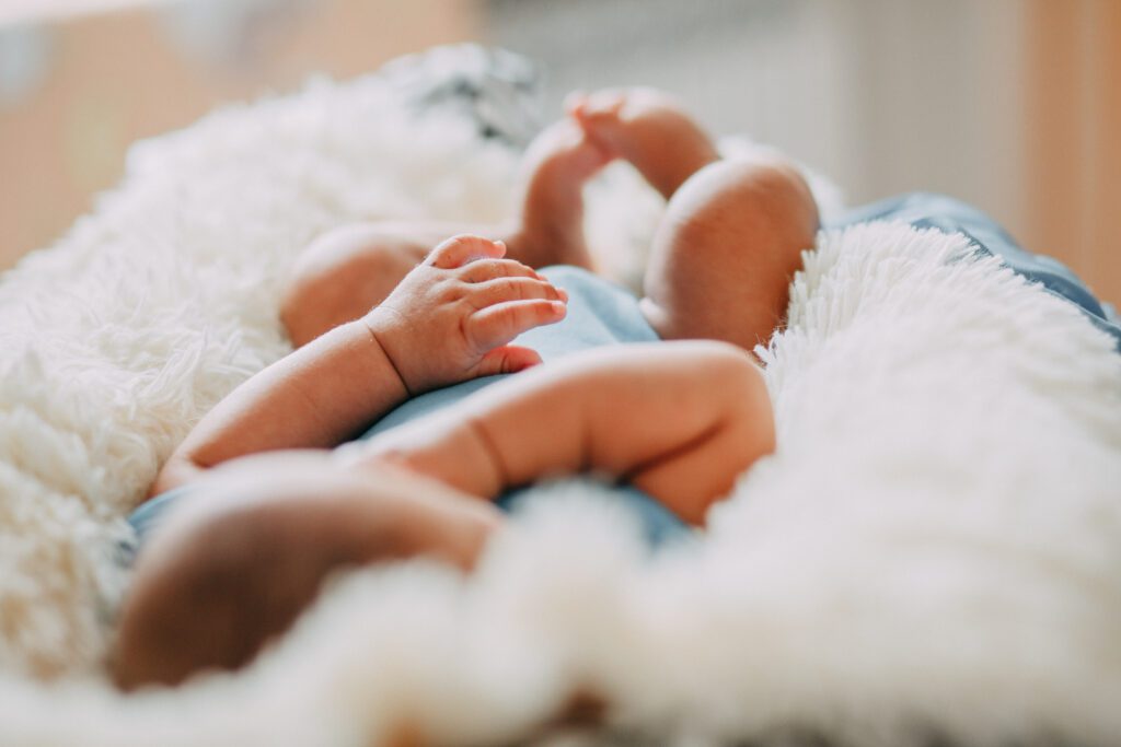 baby born sleeping