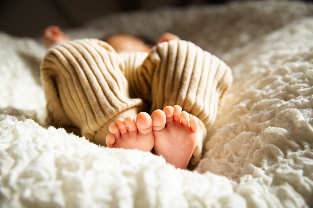 baby laughs in sleep but not awake