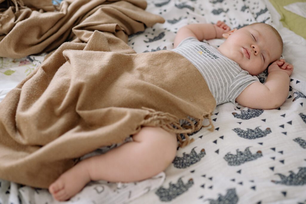 do babies eyes roll back when sleeping
