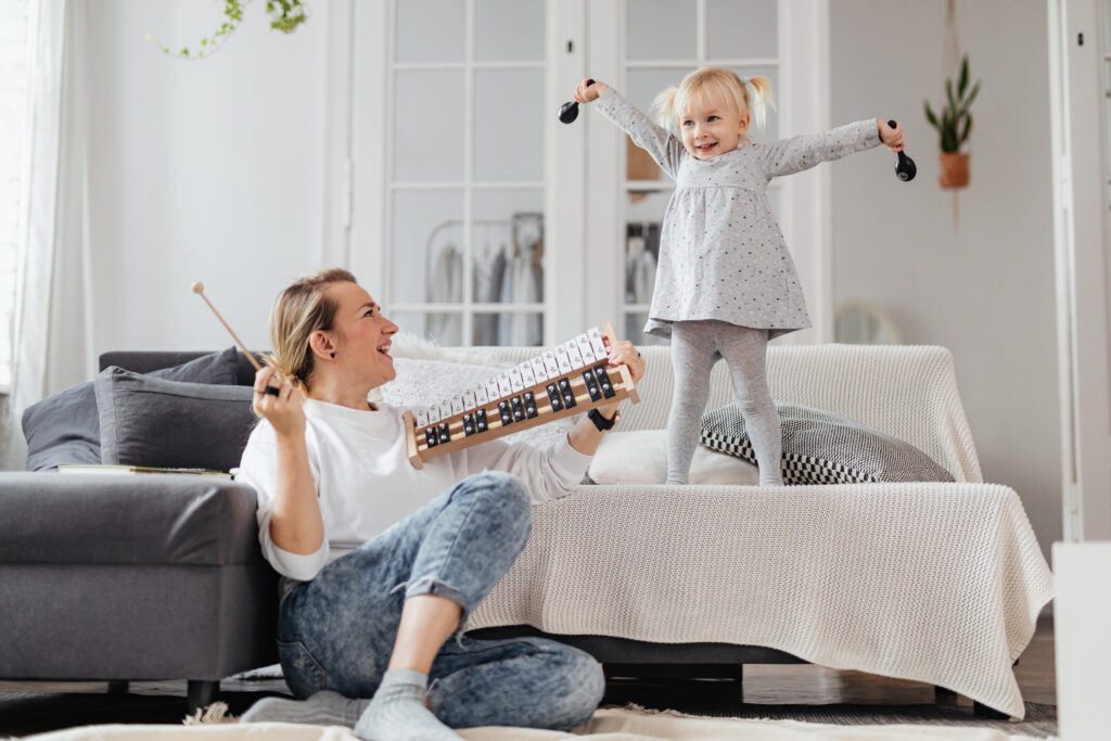 playing music for baby while sleeping