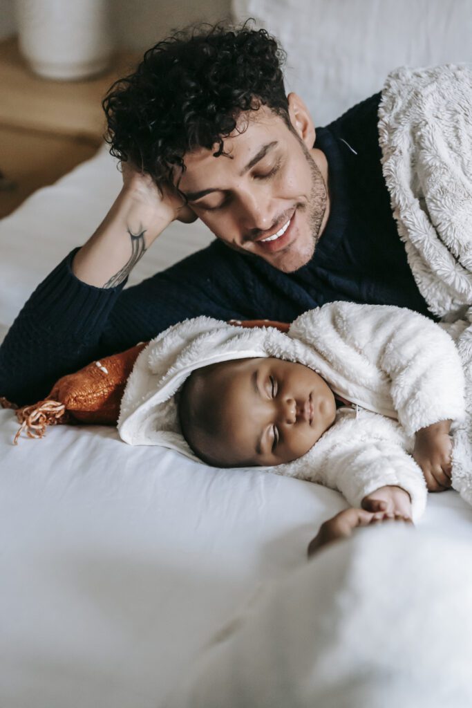baby sleep positions to stop coughing