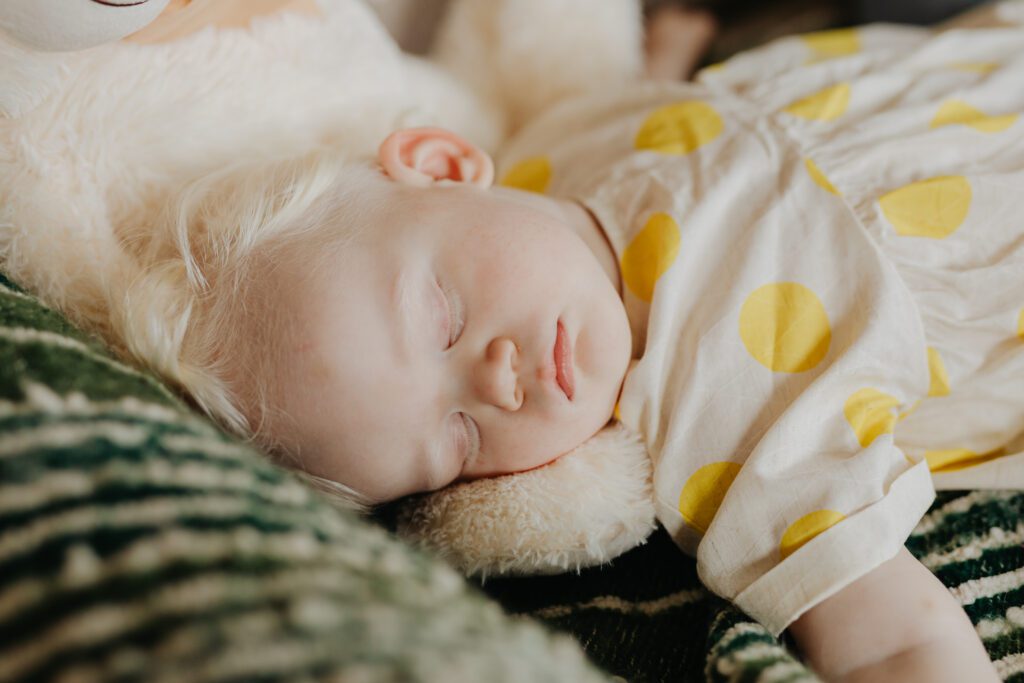 should you wake a sick sleeping baby