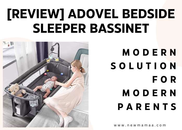 Adovel Bedside Sleeper Bassinet
