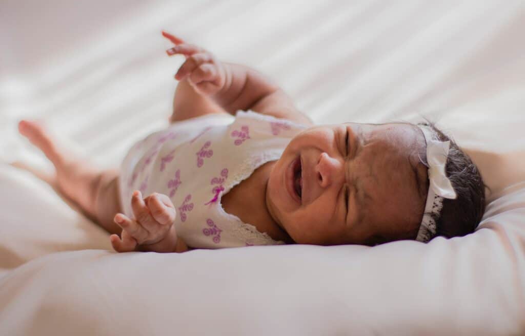 do babies cry in their sleep