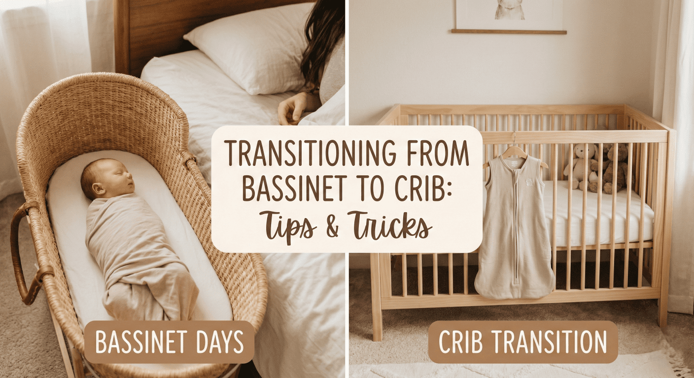 bassinet to crib transition